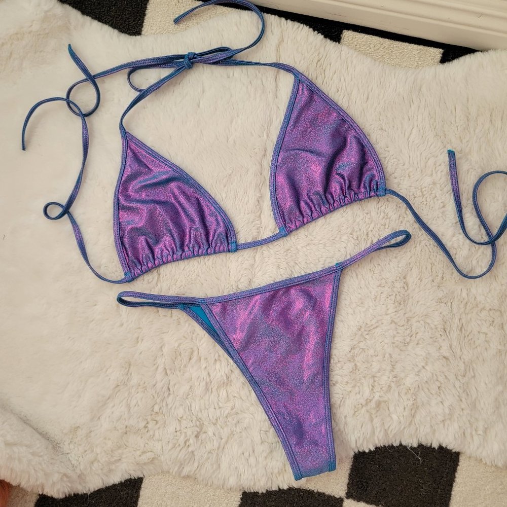 B Glittz Forbidden Grape Rave Outfit
